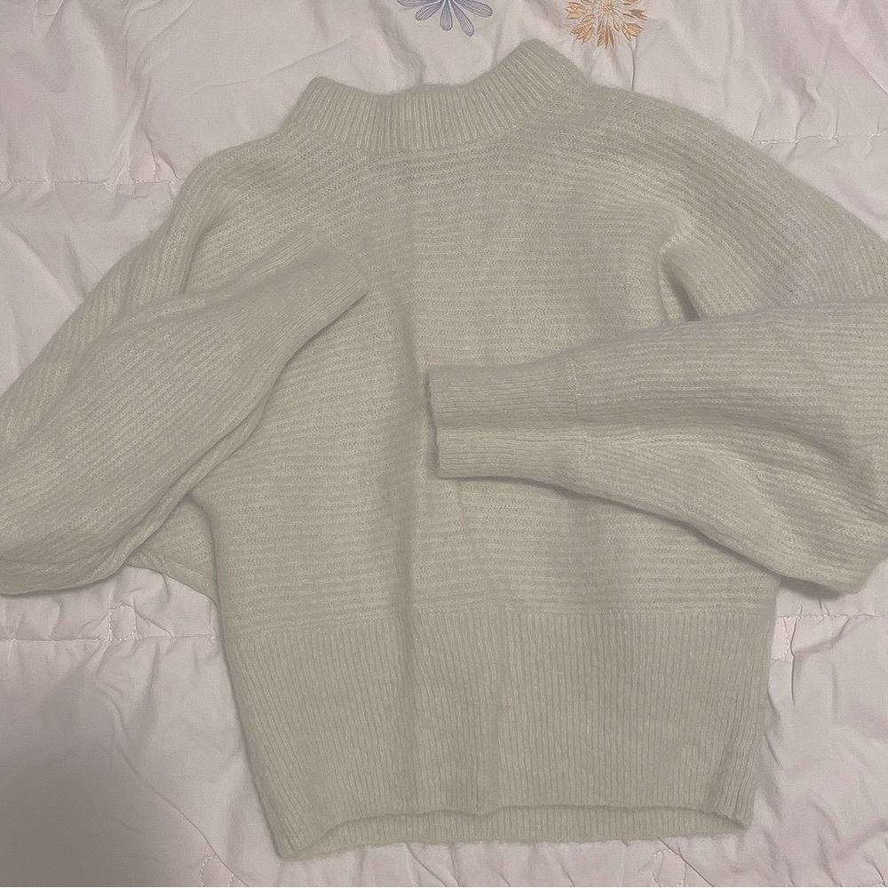& Other Stories pullover sweater in light green